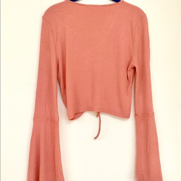 JACK by BB Dakota Leia Top in Rosette Pink - Picture 4 of 6